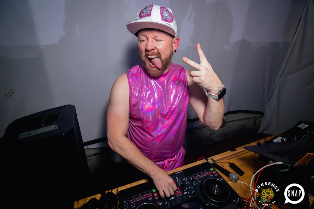 The Substance - A dance party inspired by the film - November 2024 - Kimber and NeonHorror were the DJs - Pics by @hellacurious - Decor by TAD and Scott