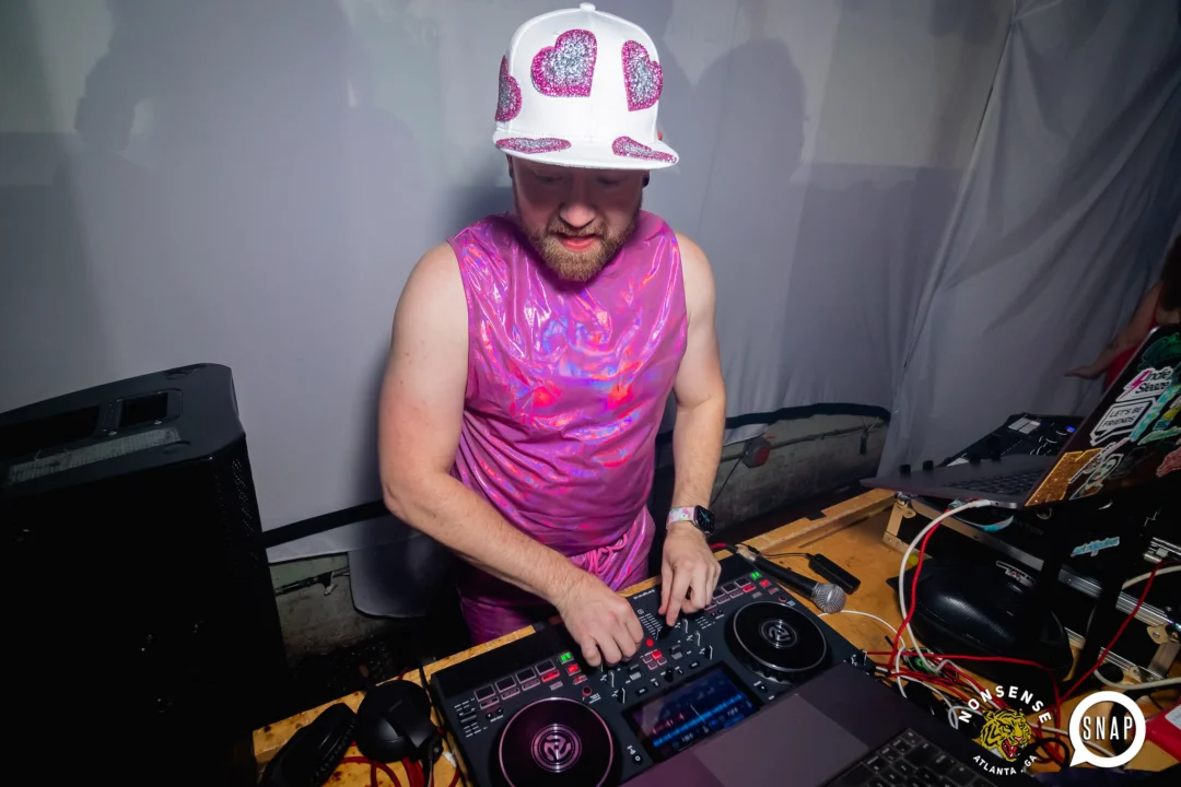 The Substance - A dance party inspired by the film - November 2024 - Kimber and NeonHorror were the DJs - Pics by @hellacurious - Decor by TAD and Scott