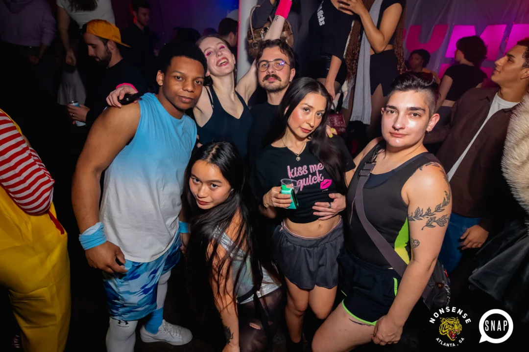 The Substance - A dance party inspired by the film - November 2024 - Kimber and NeonHorror were the DJs - Pics by @hellacurious - Decor by TAD and Scott