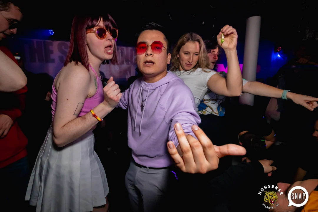 The Substance - A dance party inspired by the film - November 2024 - Kimber and NeonHorror were the DJs - Pics by @hellacurious - Decor by TAD and Scott