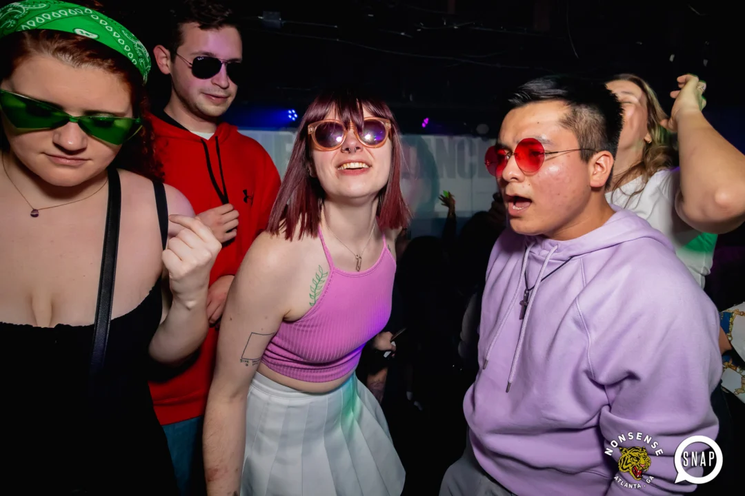 The Substance - A dance party inspired by the film - November 2024 - Kimber and NeonHorror were the DJs - Pics by @hellacurious - Decor by TAD and Scott