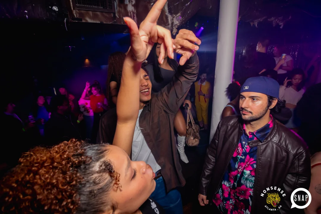 The Substance - A dance party inspired by the film - November 2024 - Kimber and NeonHorror were the DJs - Pics by @hellacurious - Decor by TAD and Scott
