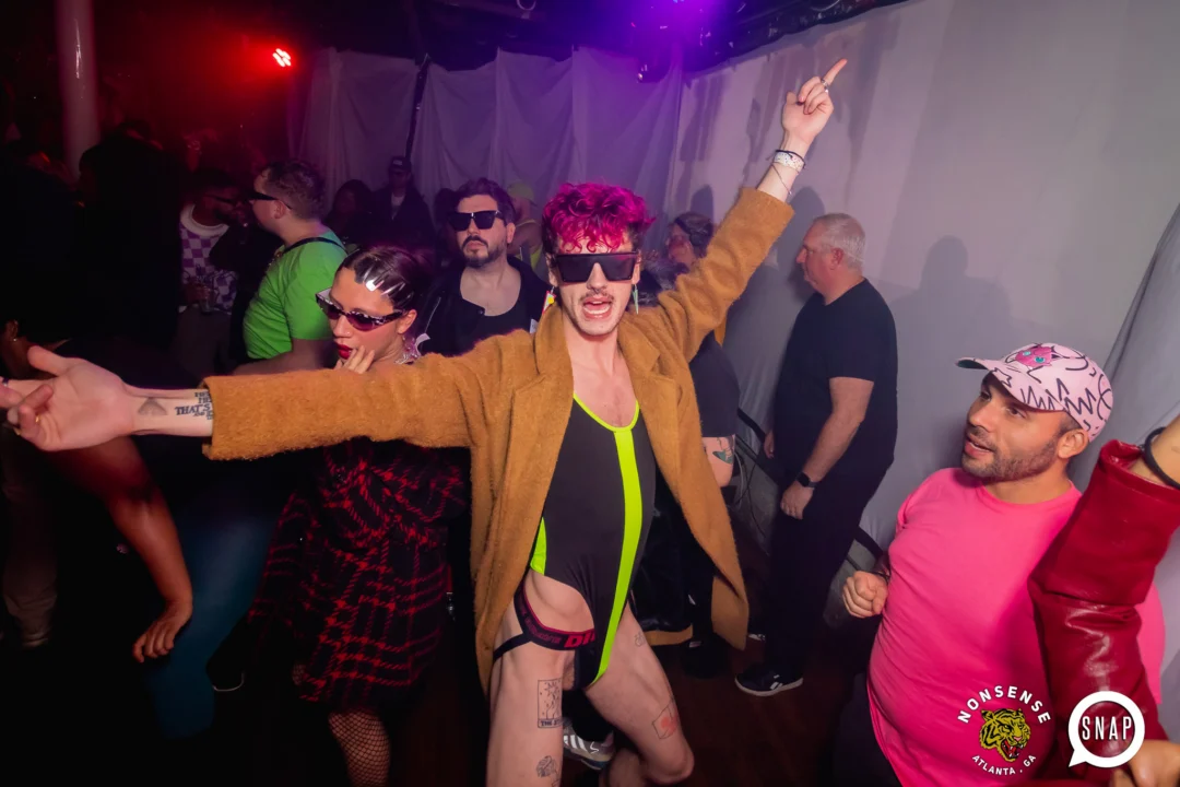 The Substance - A dance party inspired by the film - November 2024 - Kimber and NeonHorror were the DJs - Pics by @hellacurious - Decor by TAD and Scott
