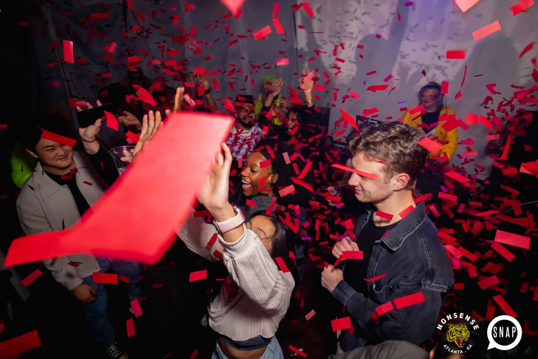 The Substance - A dance party inspired by the film - November 2024 - Kimber and NeonHorror were the DJs - Pics by @hellacurious - Decor by TAD and Scott