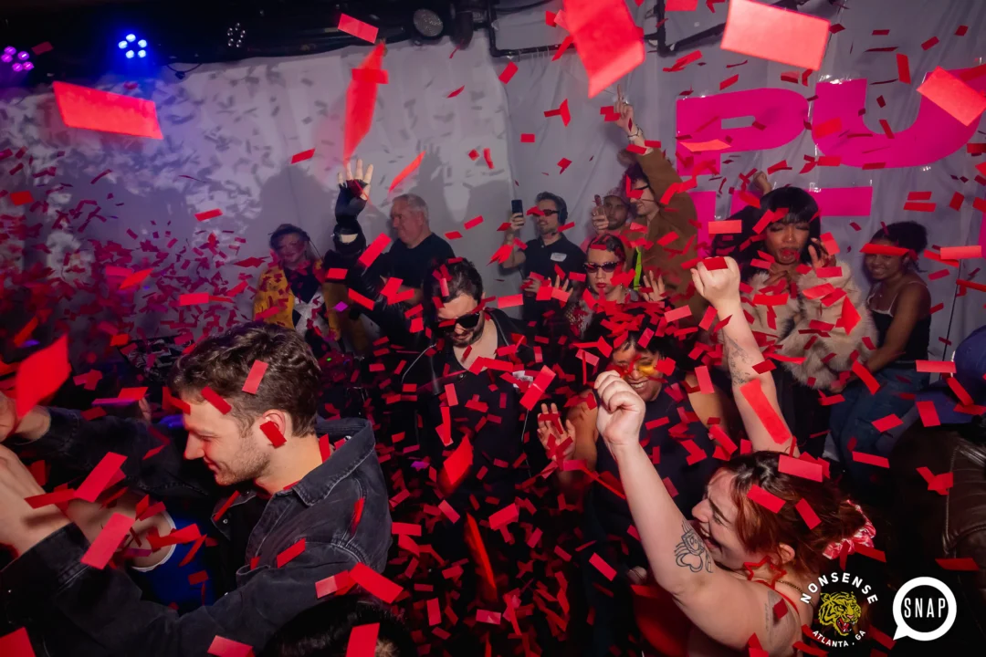 The Substance - A dance party inspired by the film - November 2024 - Kimber and NeonHorror were the DJs - Pics by @hellacurious - Decor by TAD and Scott