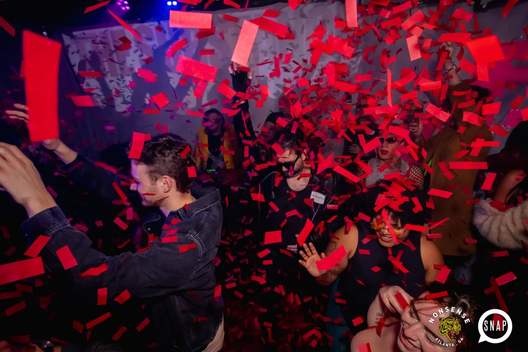 The Substance - A dance party inspired by the film - November 2024 - Kimber and NeonHorror were the DJs - Pics by @hellacurious - Decor by TAD and Scott