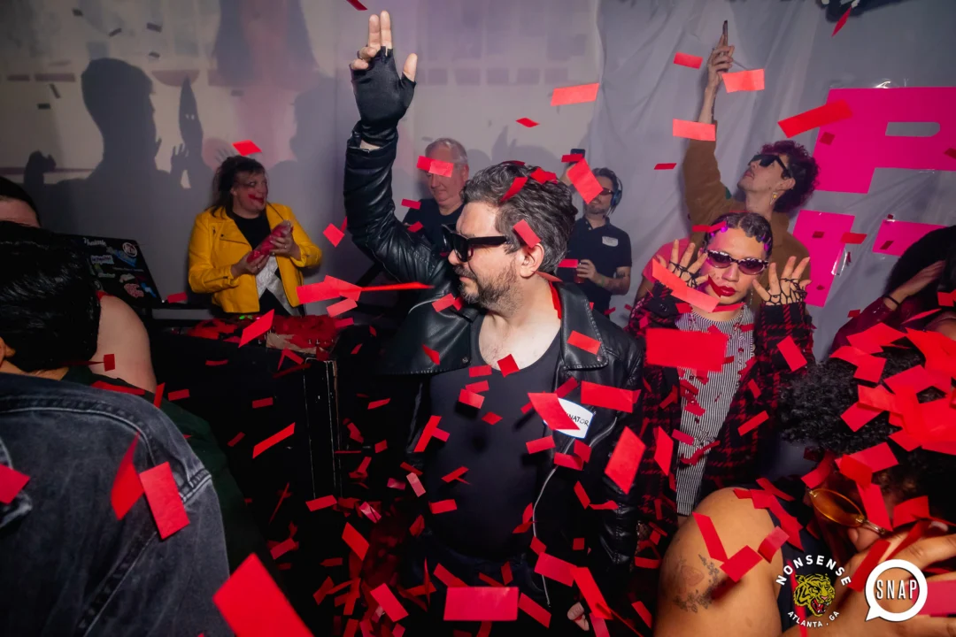 The Substance - A dance party inspired by the film - November 2024 - Kimber and NeonHorror were the DJs - Pics by @hellacurious - Decor by TAD and Scott