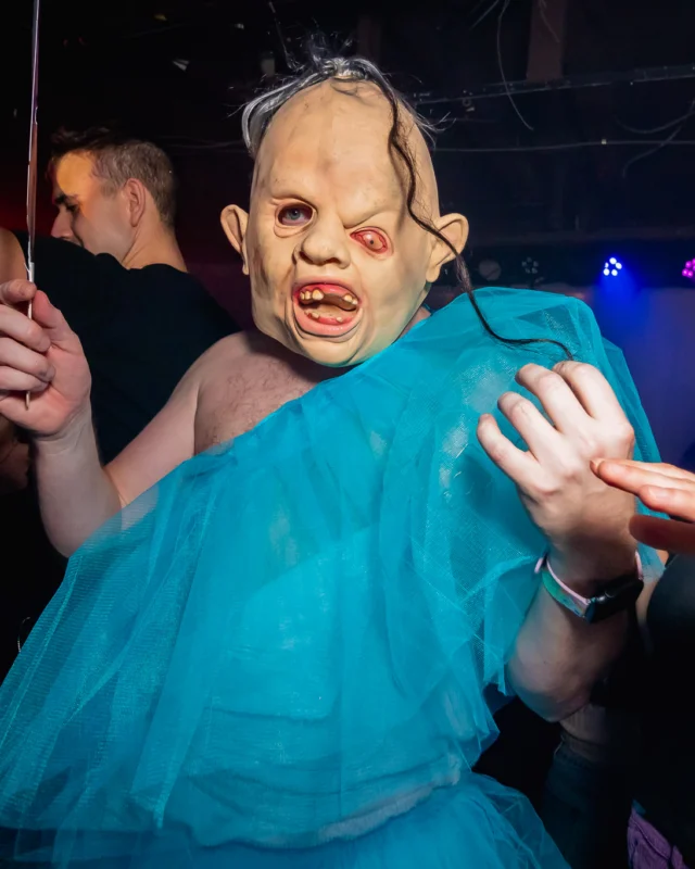 The Substance - A dance party inspired by the film - November 2024 - Kimber and NeonHorror were the DJs - Pics by @hellacurious - Decor by TAD and Scott