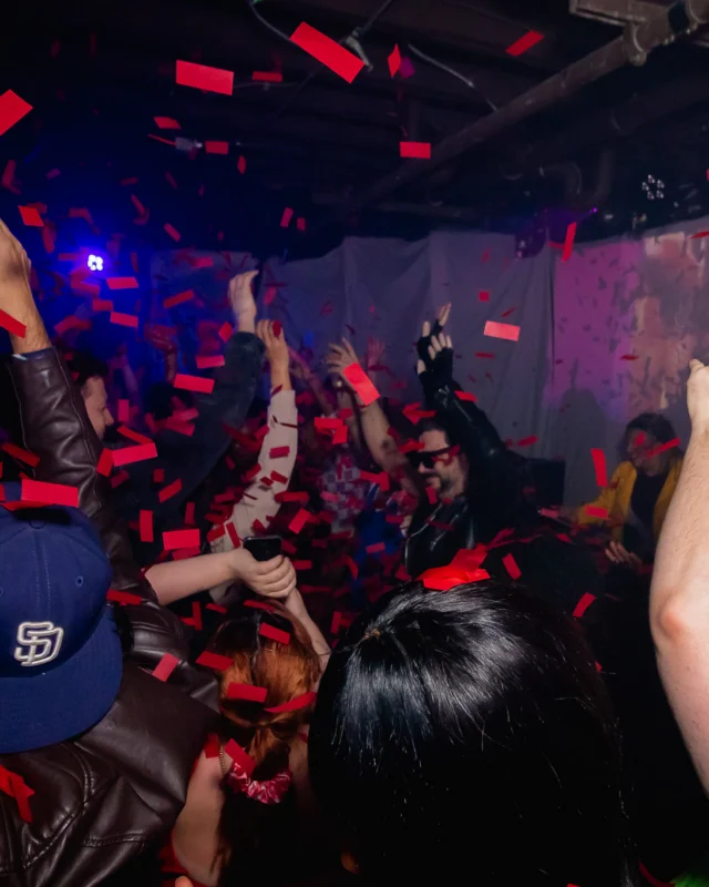 The Substance - A dance party inspired by the film - November 2024 - Kimber and NeonHorror were the DJs - Pics by @hellacurious - Decor by TAD and Scott