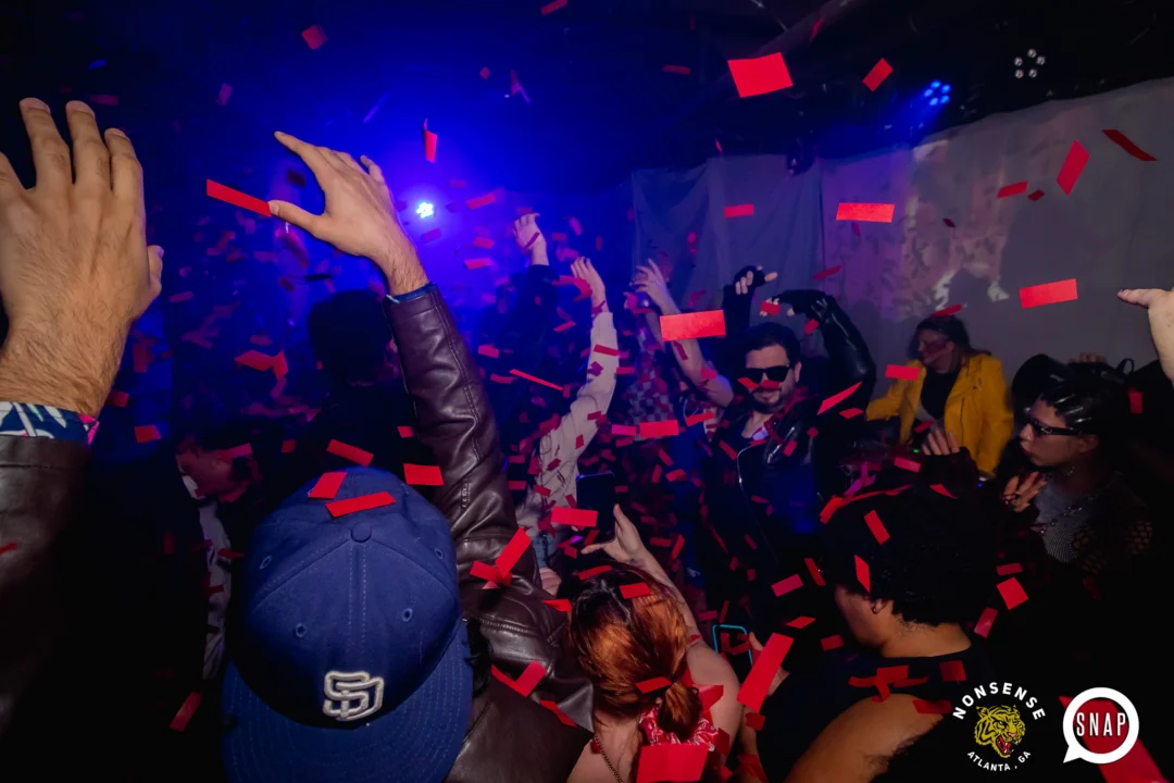 The Substance - A dance party inspired by the film - November 2024 - Kimber and NeonHorror were the DJs - Pics by @hellacurious - Decor by TAD and Scott