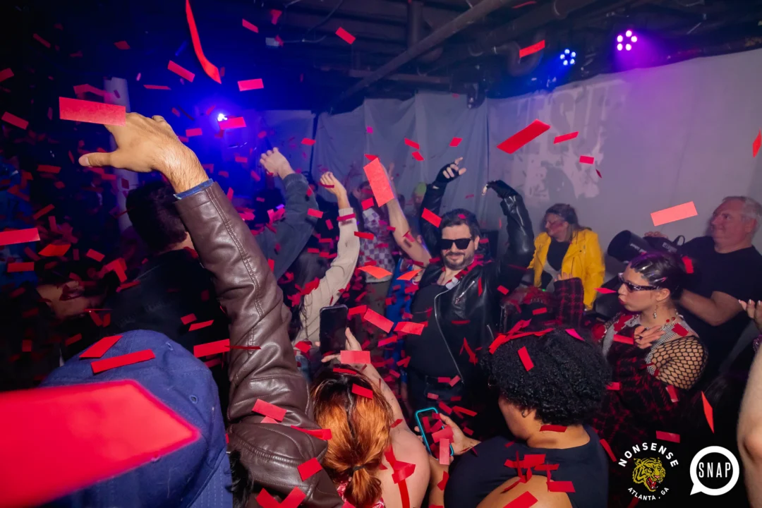 The Substance - A dance party inspired by the film - November 2024 - Kimber and NeonHorror were the DJs - Pics by @hellacurious - Decor by TAD and Scott