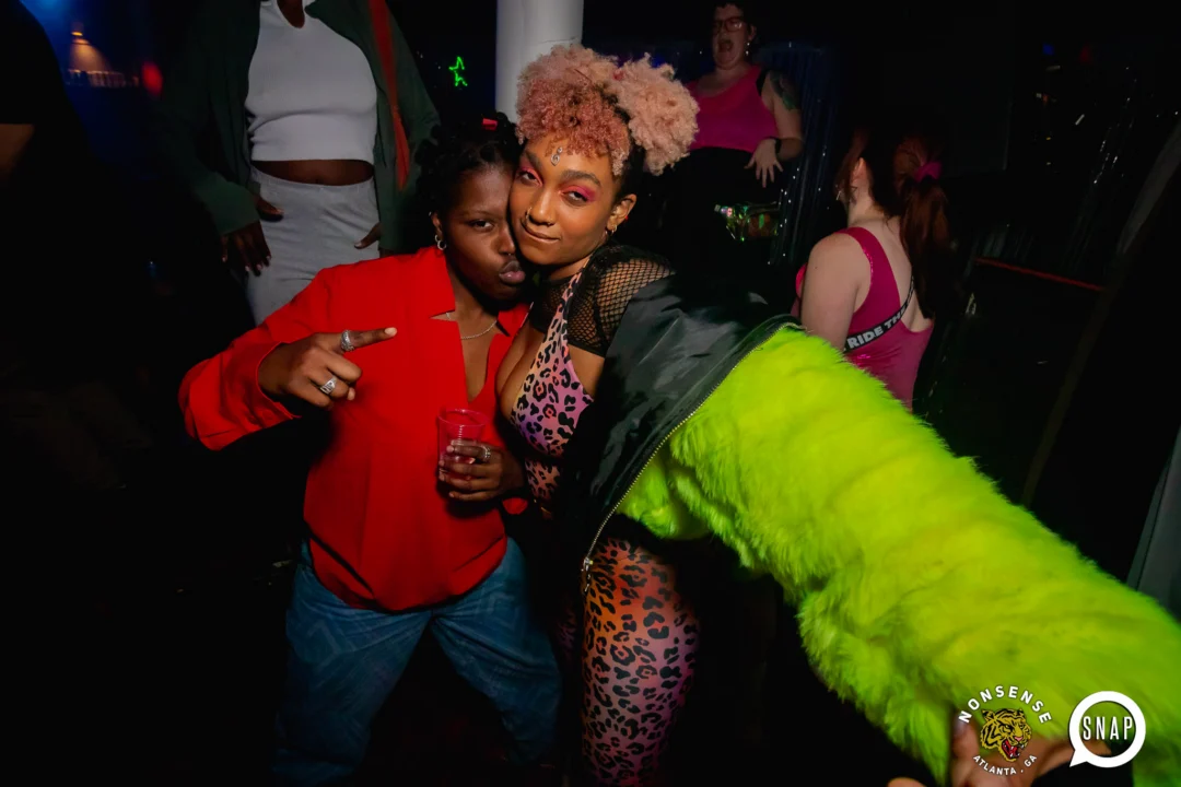 The Substance - A dance party inspired by the film - November 2024 - Kimber and NeonHorror were the DJs - Pics by @hellacurious - Decor by TAD and Scott