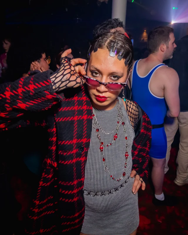 The Substance - A dance party inspired by the film - November 2024 - Kimber and NeonHorror were the DJs - Pics by @hellacurious - Decor by TAD and Scott