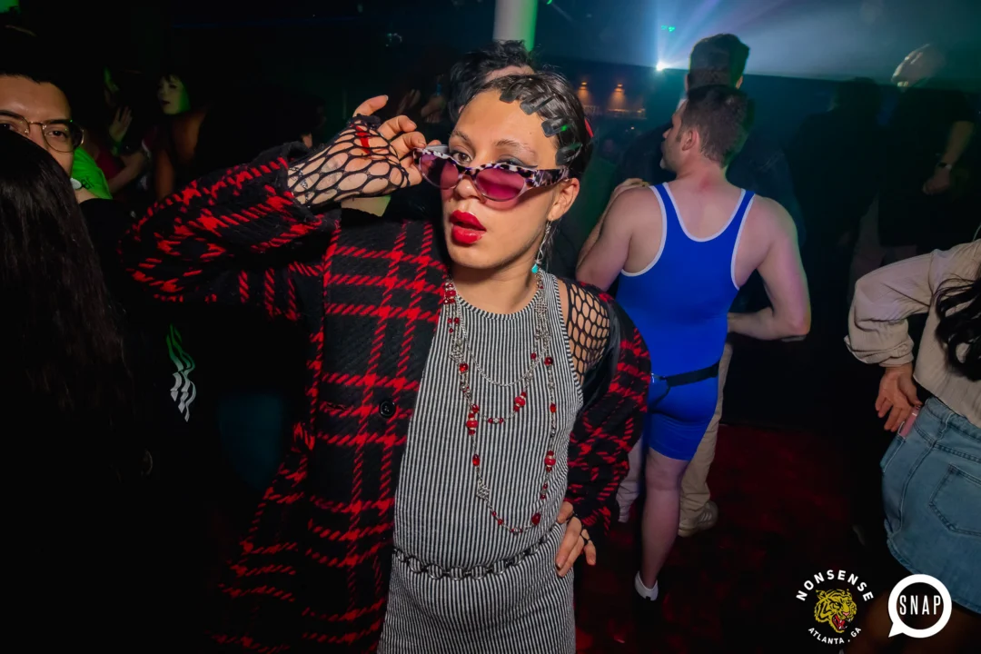 The Substance - A dance party inspired by the film - November 2024 - Kimber and NeonHorror were the DJs - Pics by @hellacurious - Decor by TAD and Scott
