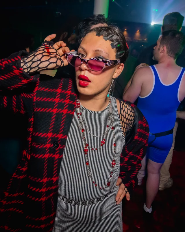 The Substance - A dance party inspired by the film - November 2024 - Kimber and NeonHorror were the DJs - Pics by @hellacurious - Decor by TAD and Scott