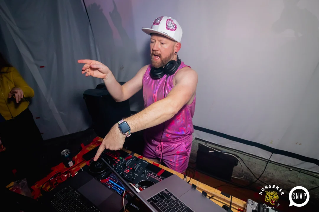 The Substance - A dance party inspired by the film - November 2024 - Kimber and NeonHorror were the DJs - Pics by @hellacurious - Decor by TAD and Scott