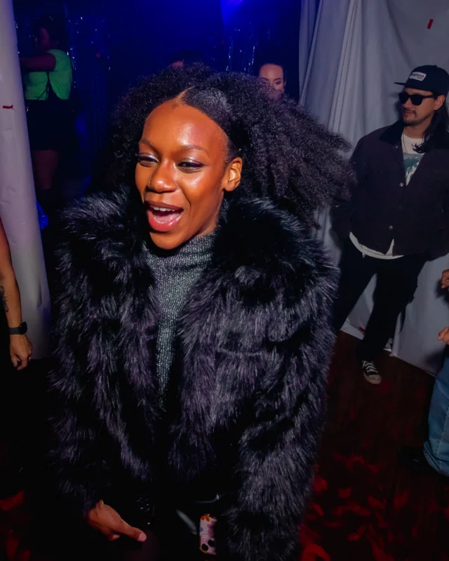 The Substance - A dance party inspired by the film - November 2024 - Kimber and NeonHorror were the DJs - Pics by @hellacurious - Decor by TAD and Scott