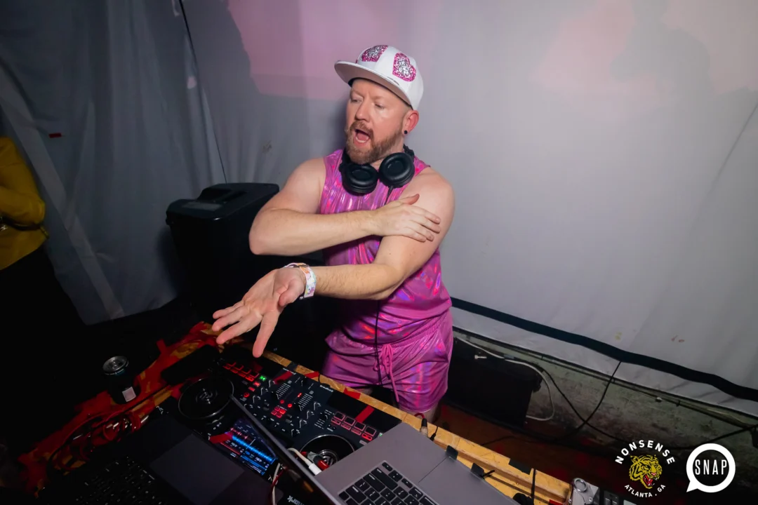 The Substance - A dance party inspired by the film - November 2024 - Kimber and NeonHorror were the DJs - Pics by @hellacurious - Decor by TAD and Scott