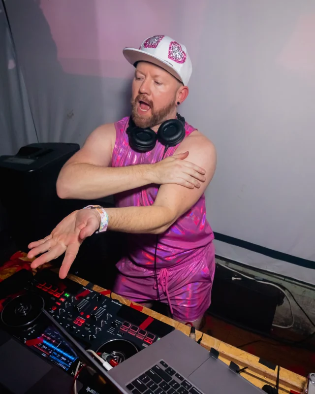 The Substance - A dance party inspired by the film - November 2024 - Kimber and NeonHorror were the DJs - Pics by @hellacurious - Decor by TAD and Scott