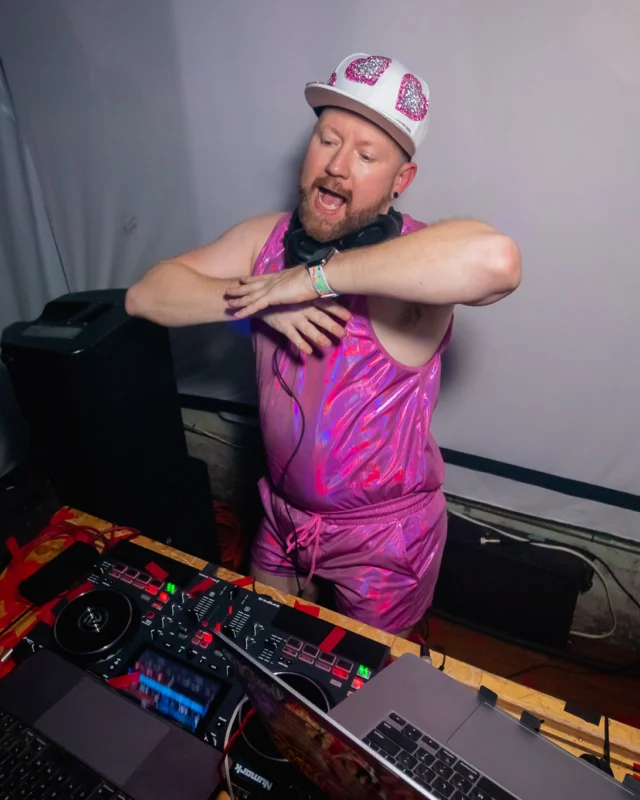 The Substance - A dance party inspired by the film - November 2024 - Kimber and NeonHorror were the DJs - Pics by @hellacurious - Decor by TAD and Scott