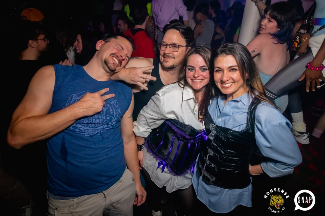 The Substance - A dance party inspired by the film - November 2024 - Kimber and NeonHorror were the DJs - Pics by @hellacurious - Decor by TAD and Scott