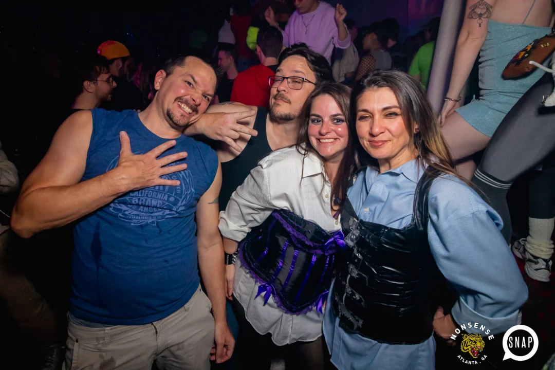 The Substance - A dance party inspired by the film - November 2024 - Kimber and NeonHorror were the DJs - Pics by @hellacurious - Decor by TAD and Scott