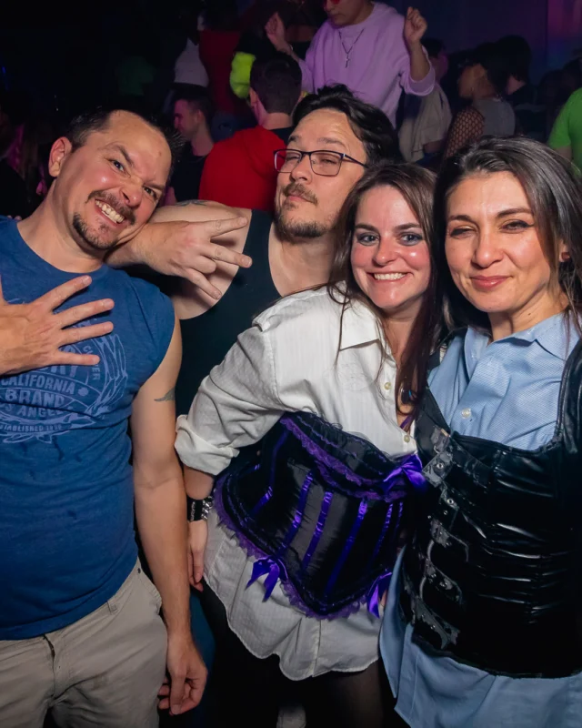 The Substance - A dance party inspired by the film - November 2024 - Kimber and NeonHorror were the DJs - Pics by @hellacurious - Decor by TAD and Scott