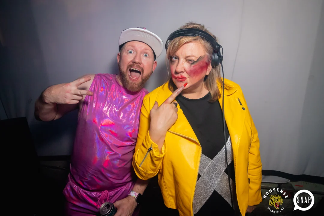 The Substance - A dance party inspired by the film - November 2024 - Kimber and NeonHorror were the DJs - Pics by @hellacurious - Decor by TAD and Scott