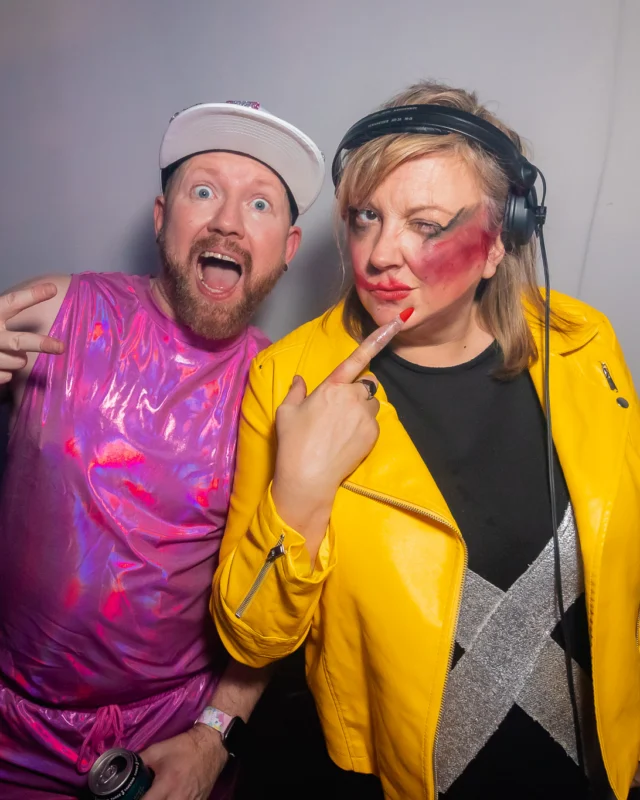 The Substance - A dance party inspired by the film - November 2024 - Kimber and NeonHorror were the DJs - Pics by @hellacurious - Decor by TAD and Scott