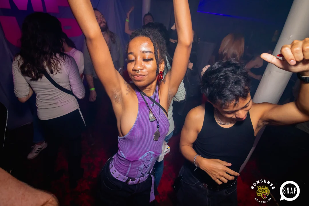 The Substance - A dance party inspired by the film - November 2024 - Kimber and NeonHorror were the DJs - Pics by @hellacurious - Decor by TAD and Scott