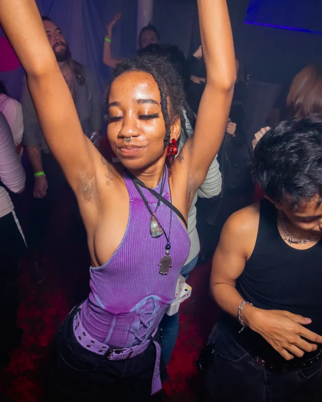 The Substance - A dance party inspired by the film - November 2024 - Kimber and NeonHorror were the DJs - Pics by @hellacurious - Decor by TAD and Scott