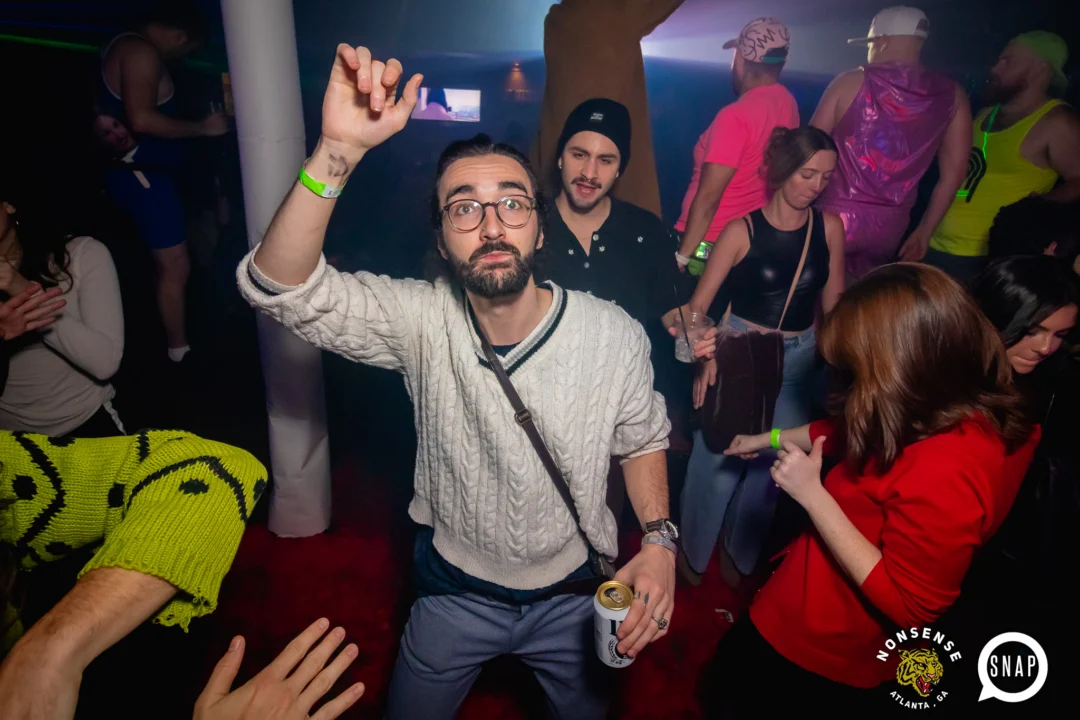 The Substance - A dance party inspired by the film - November 2024 - Kimber and NeonHorror were the DJs - Pics by @hellacurious - Decor by TAD and Scott