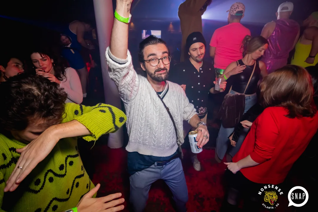 The Substance - A dance party inspired by the film - November 2024 - Kimber and NeonHorror were the DJs - Pics by @hellacurious - Decor by TAD and Scott