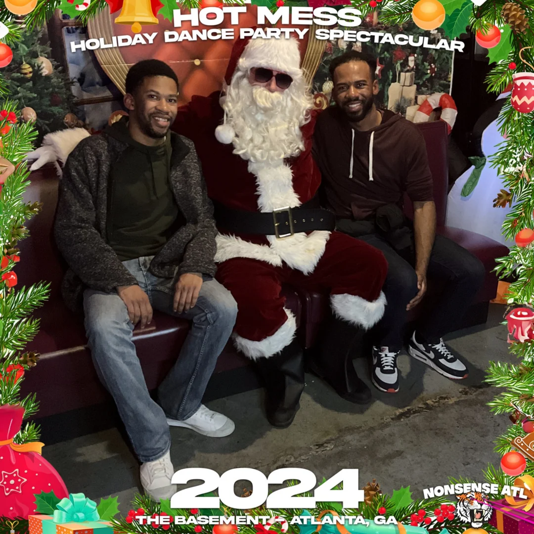 2024 Hot Mess Holiday Dance Party Spectacular at The Basement - December 21, 2024 - Follow @nonsenseatl