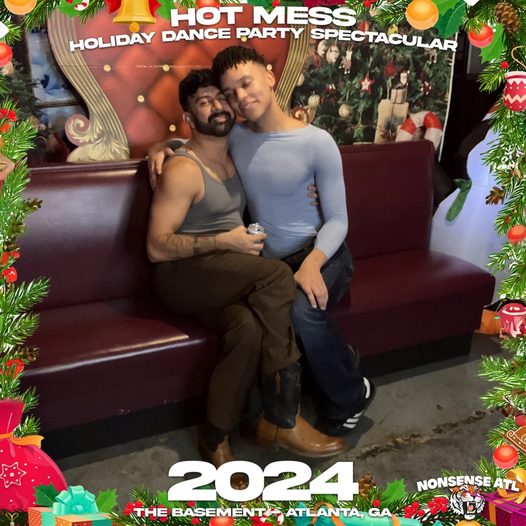 2024 Hot Mess Holiday Dance Party Spectacular at The Basement - December 21, 2024 - Follow @nonsenseatl
