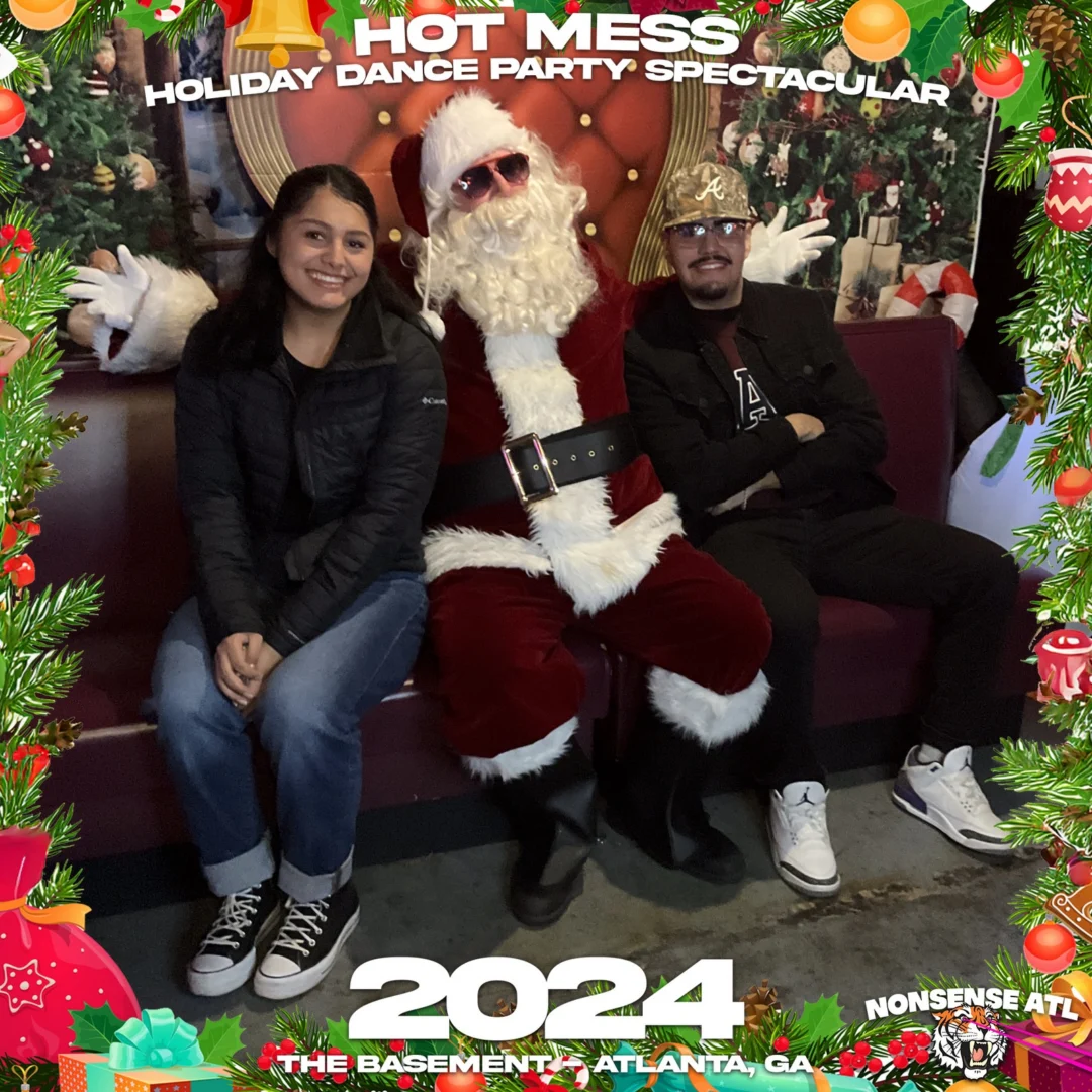 2024 Hot Mess Holiday Dance Party Spectacular at The Basement - December 21, 2024 - Follow @nonsenseatl
