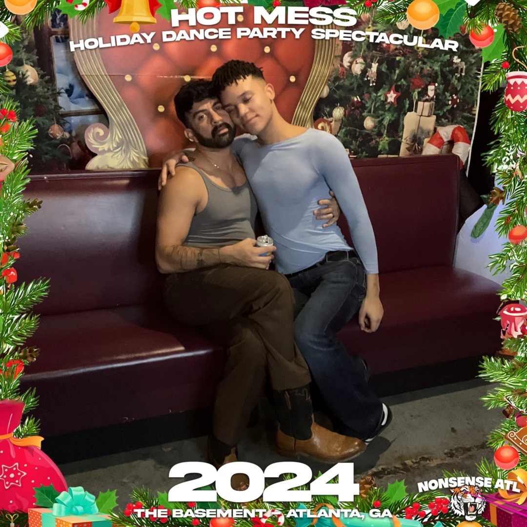 2024 Hot Mess Holiday Dance Party Spectacular at The Basement - December 21, 2024 - Follow @nonsenseatl