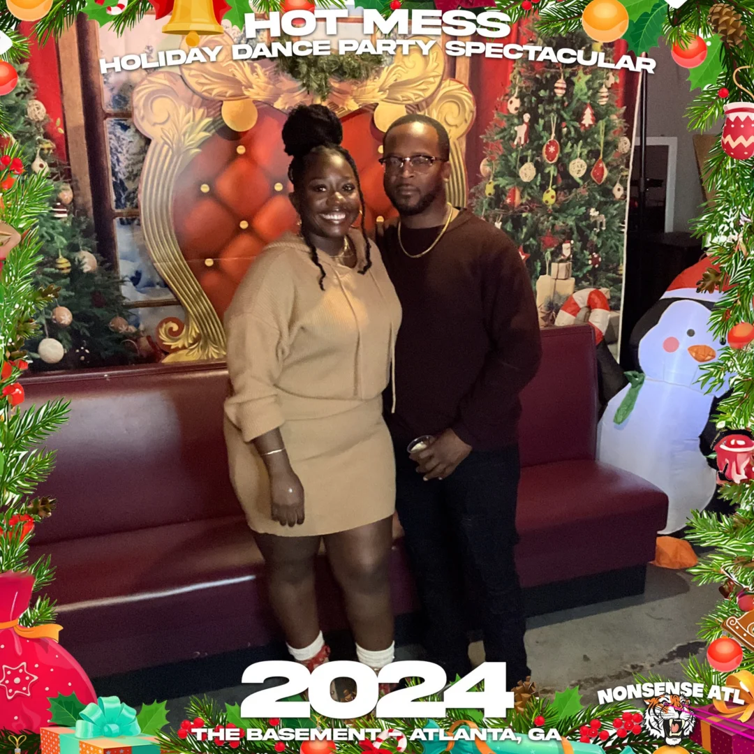 2024 Hot Mess Holiday Dance Party Spectacular at The Basement - December 21, 2024 - Follow @nonsenseatl