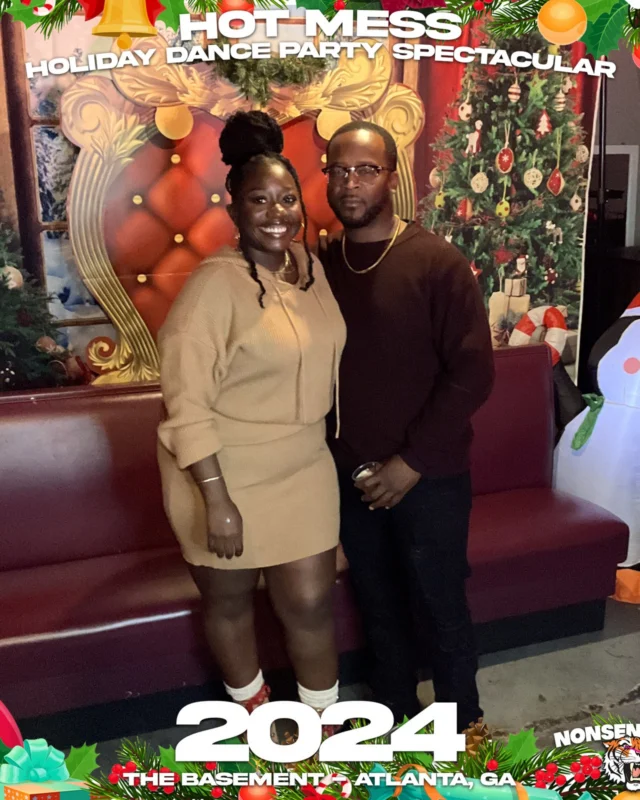 2024 Hot Mess Holiday Dance Party Spectacular at The Basement - December 21, 2024 - Follow @nonsenseatl