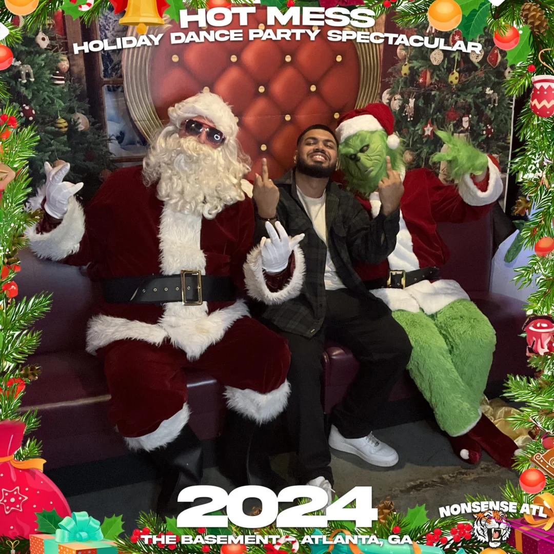 2024 Hot Mess Holiday Dance Party Spectacular at The Basement - December 21, 2024 - Follow @nonsenseatl