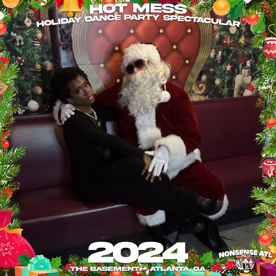 2024 Hot Mess Holiday Dance Party Spectacular at The Basement - December 21, 2024 - Follow @nonsenseatl