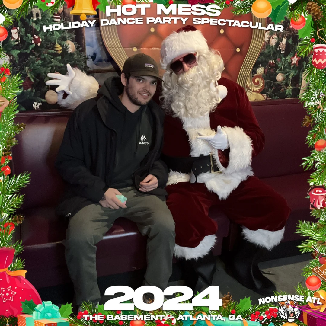 2024 Hot Mess Holiday Dance Party Spectacular at The Basement - December 21, 2024 - Follow @nonsenseatl