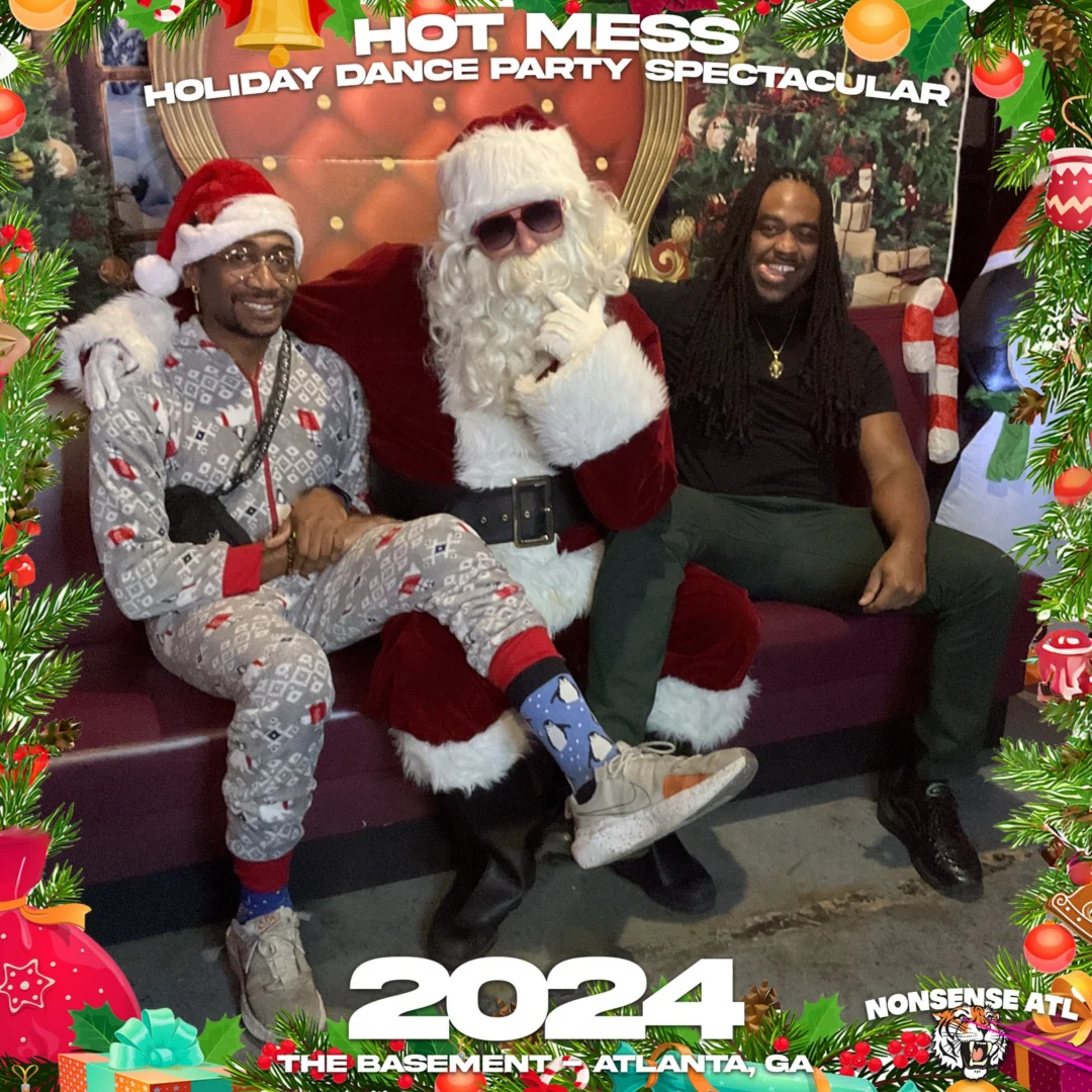 2024 Hot Mess Holiday Dance Party Spectacular at The Basement - December 21, 2024 - Follow @nonsenseatl