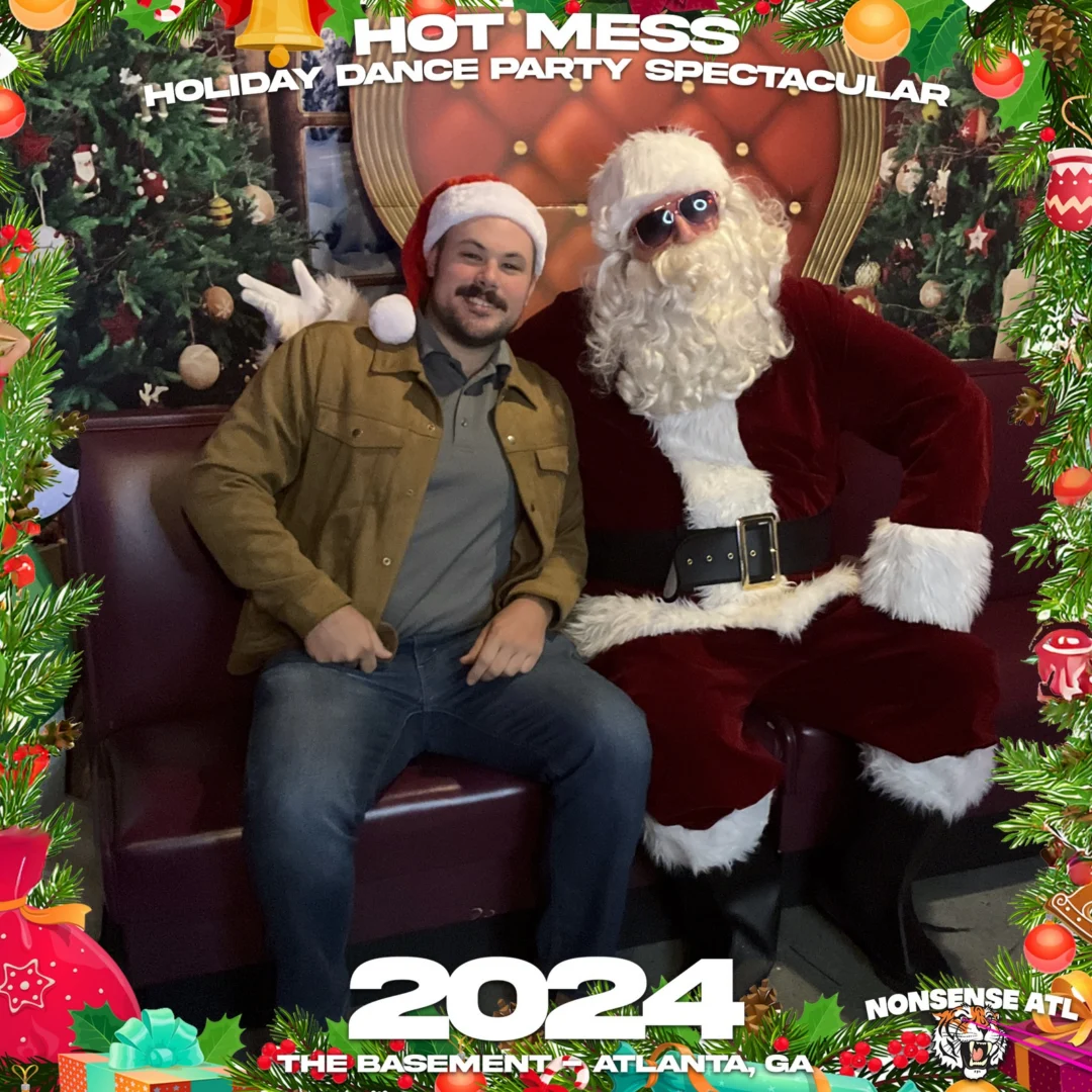 2024 Hot Mess Holiday Dance Party Spectacular at The Basement - December 21, 2024 - Follow @nonsenseatl