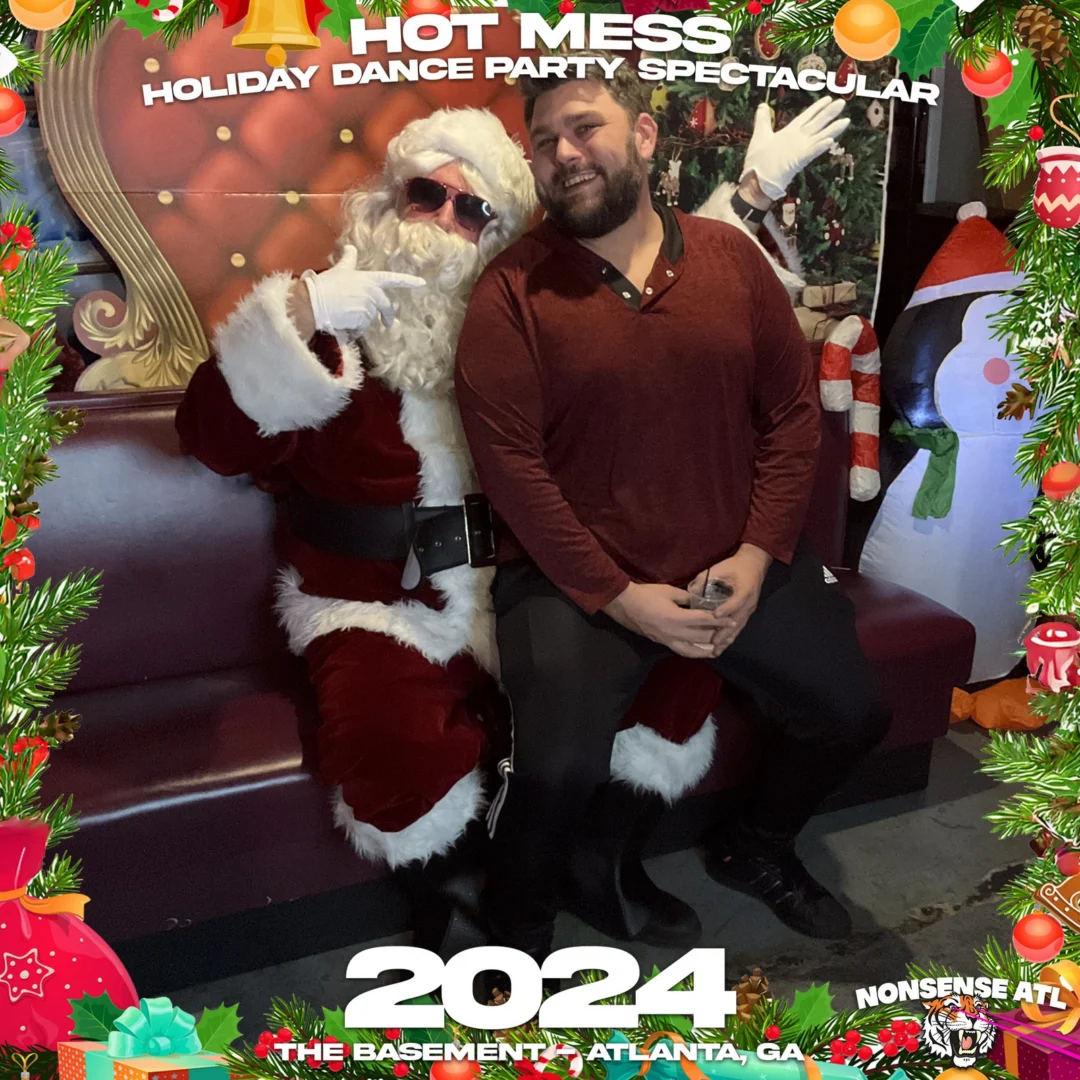 2024 Hot Mess Holiday Dance Party Spectacular at The Basement - December 21, 2024 - Follow @nonsenseatl
