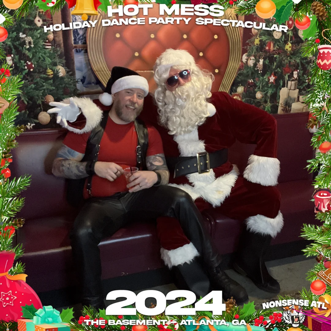 2024 Hot Mess Holiday Dance Party Spectacular at The Basement - December 21, 2024 - Follow @nonsenseatl