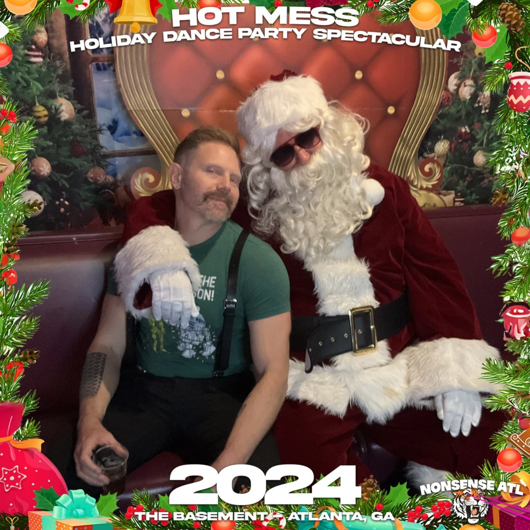 2024 Hot Mess Holiday Dance Party Spectacular at The Basement - December 21, 2024 - Follow @nonsenseatl