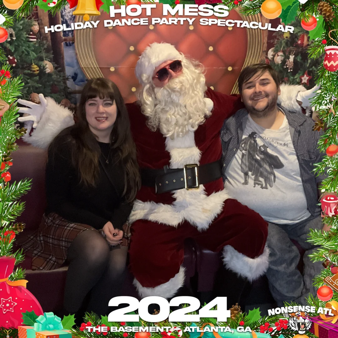 2024 Hot Mess Holiday Dance Party Spectacular at The Basement - December 21, 2024 - Follow @nonsenseatl