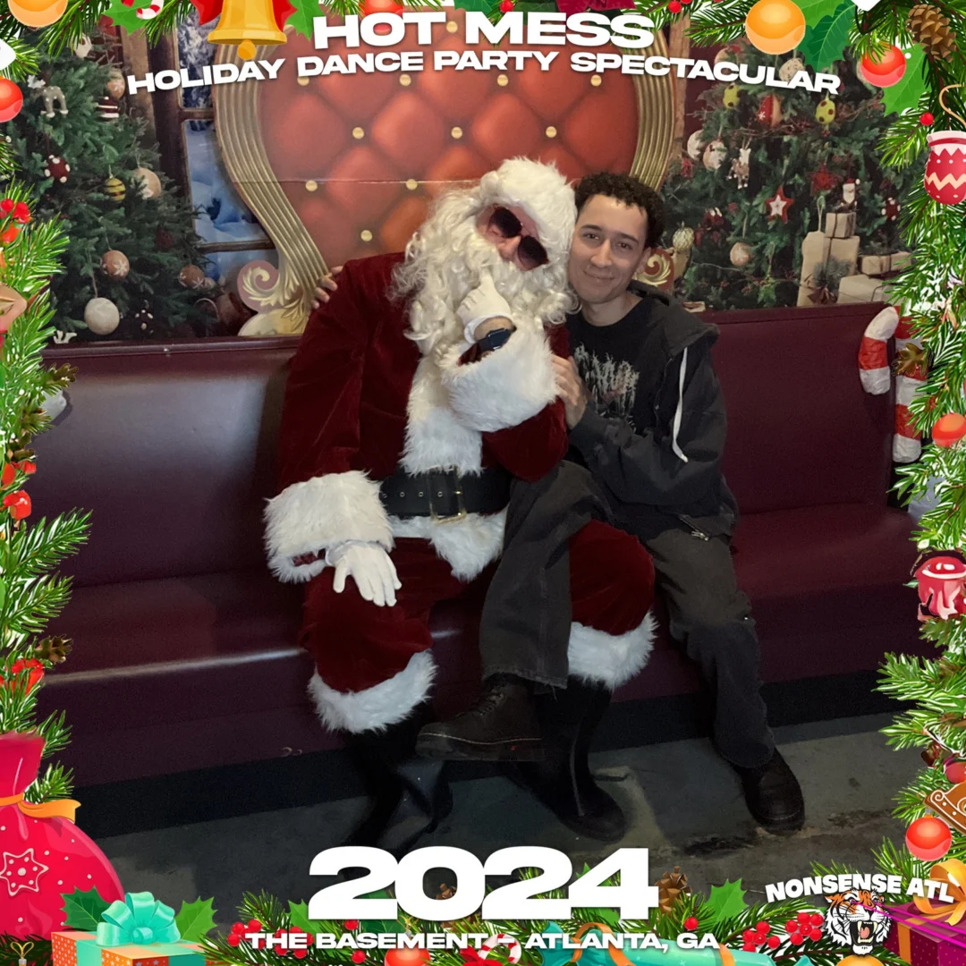 2024 Hot Mess Holiday Dance Party Spectacular at The Basement - December 21, 2024 - Follow @nonsenseatl