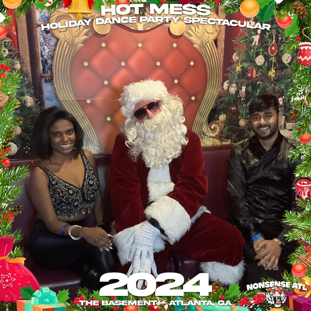 2024 Hot Mess Holiday Dance Party Spectacular at The Basement - December 21, 2024 - Follow @nonsenseatl